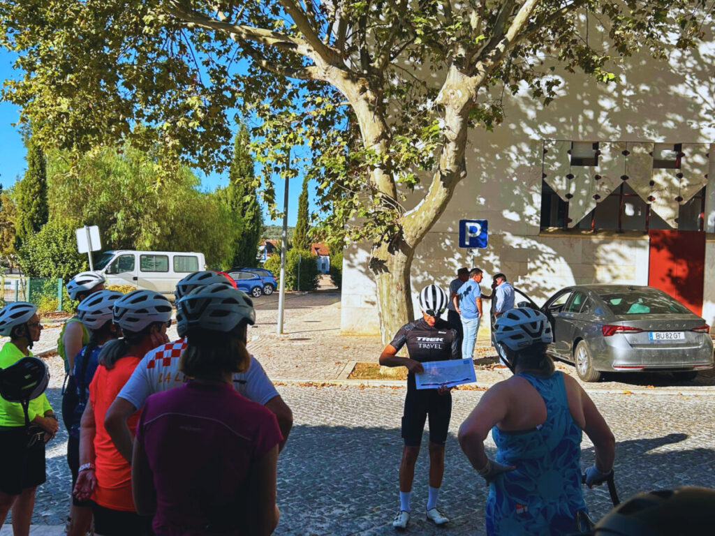 Morning Bike Briefing photo credit Trek Travel
