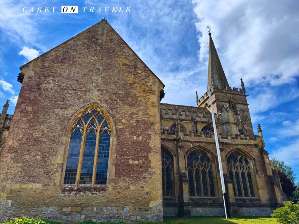 Church of St. Cyriac in Lacock Cotswolds