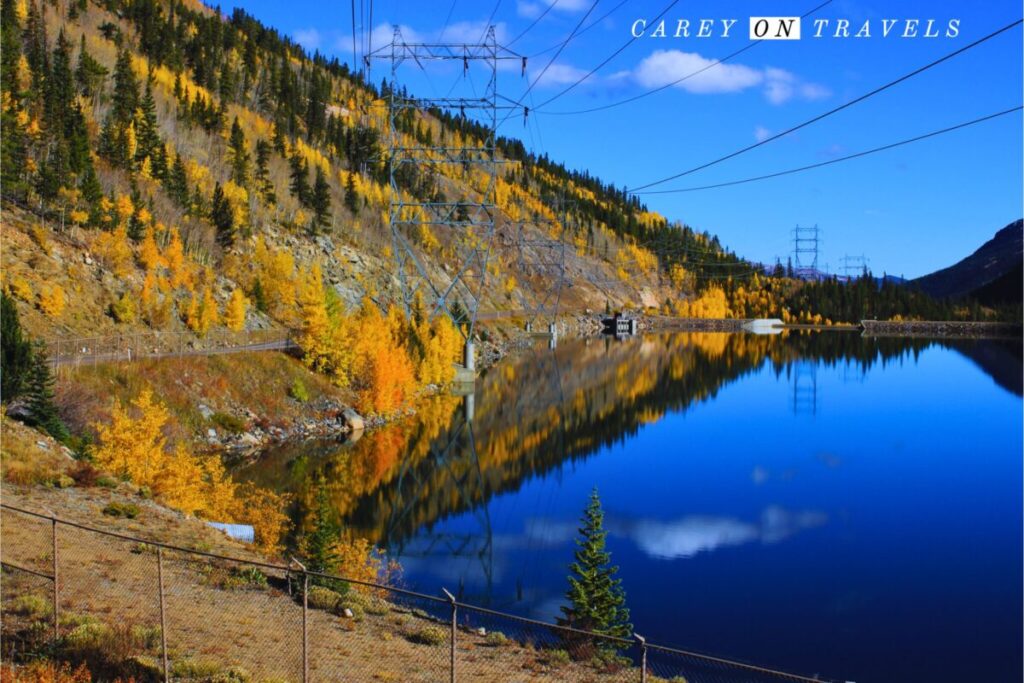 Cabin Creek Hydro Plant Guanella in Autumn