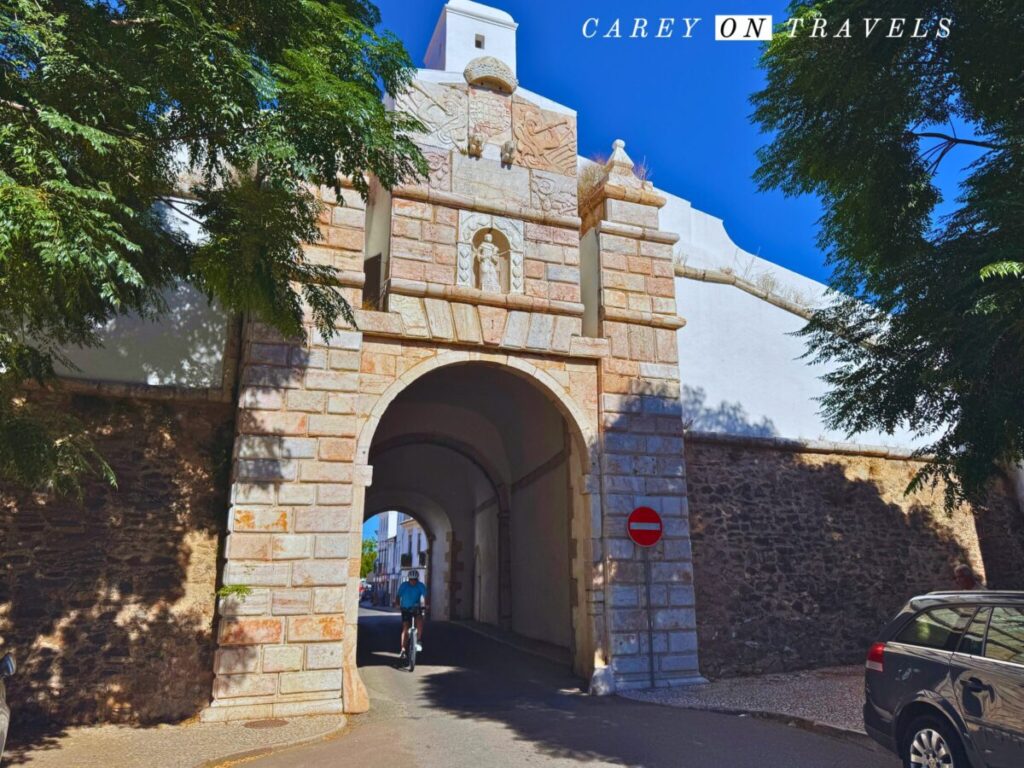 Biking through Estremoz, Portugal Porta do Sol (Sun Door) 