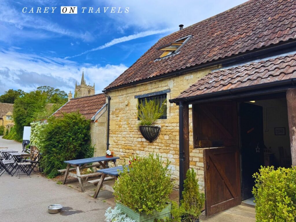 Old Barn Café Castle Combe Village England