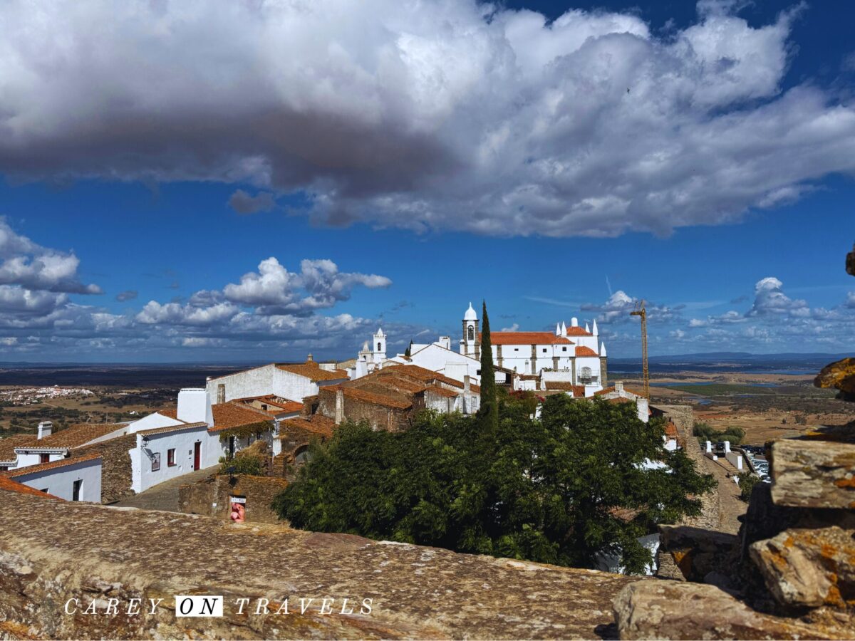 Monsaraz's White-Washed Houses from the Castle
