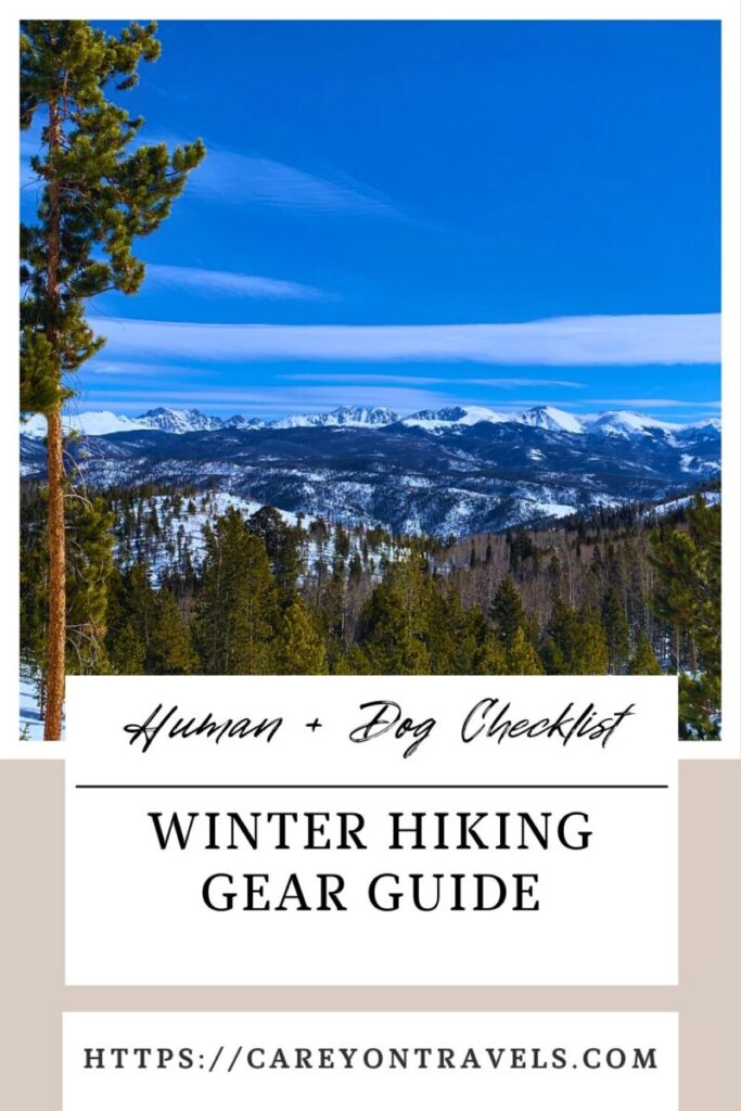 Essential winter hiking gear pin3