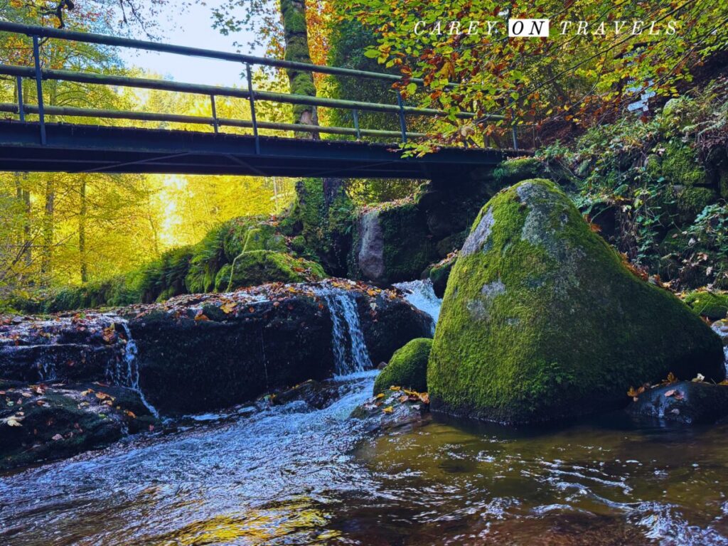 Geroldsauer Upper Falls Black Forest Autumn
