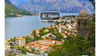 Screenshot of Top Things to Do in Kotor on GPSmyCity