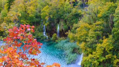 Plitvice National Park on Autumn, Croatia