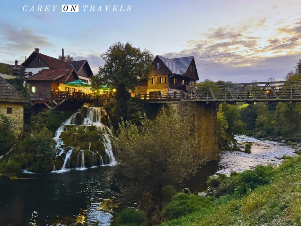 Rastoke Croatia Waterfall Apartment