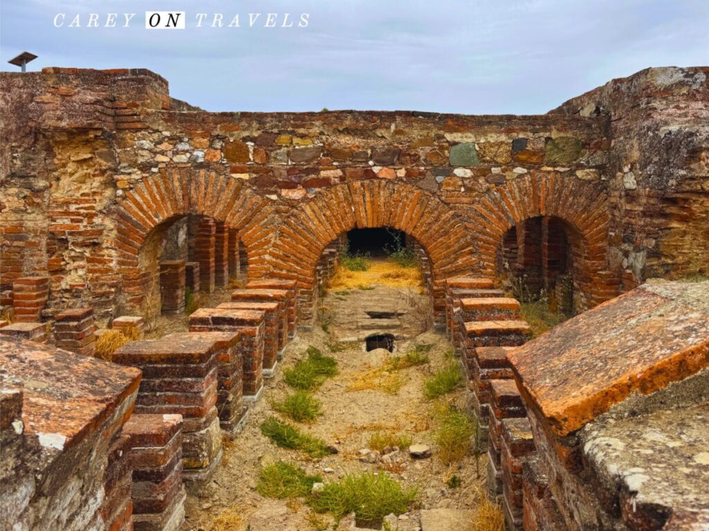 Villa Romana Pisões Baths near Beja, Portugal