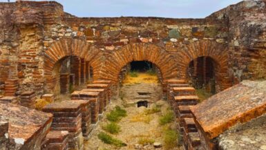 Villa Romana Pisões Baths near Beja, Portugal
