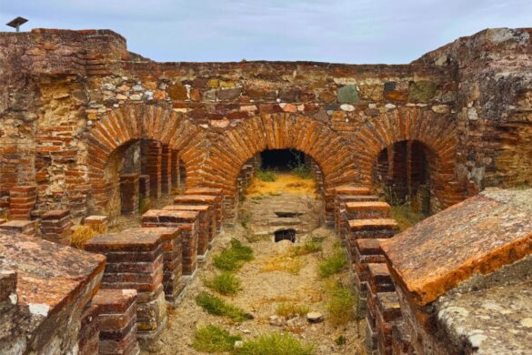 Villa Romana Pisões Baths near Beja, Portugal