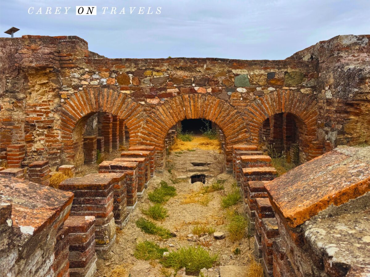 Villa Romana Pisões Baths near Beja, Portugal