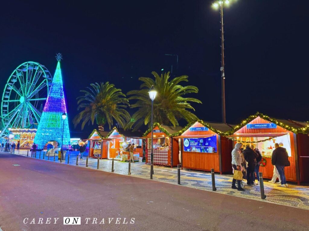Cascais Christmas Market Stalls by the Bay