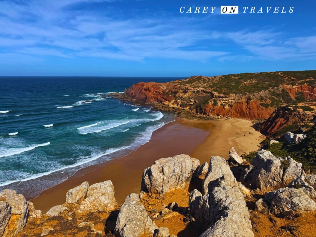 Praia do Telheiro near São Vicente