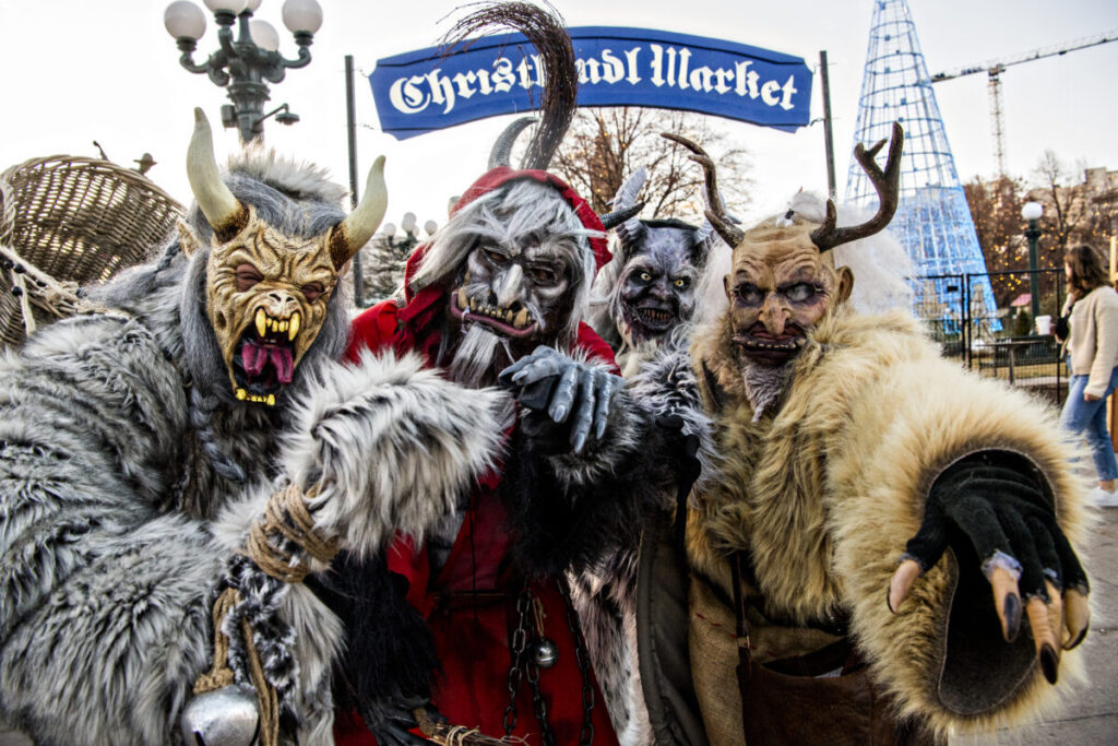 Krampus, photo credit Denver Christkindlmarkt
