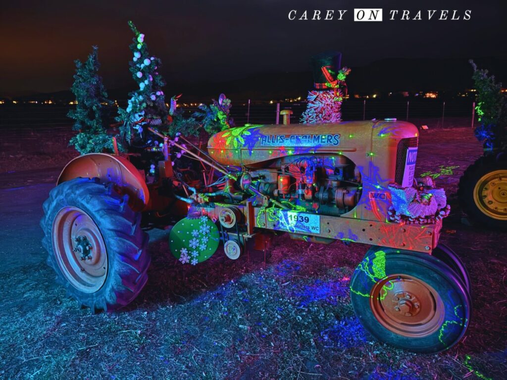 Chatfield Trail of Lights Tractor