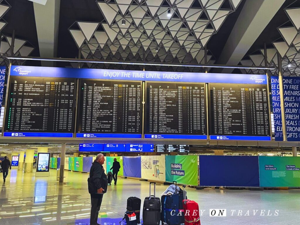 Frankfurt Airport Sign