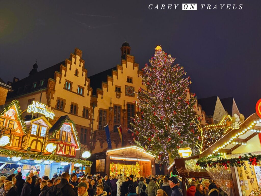 Römerberg Christmas Tree Frankfurt