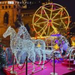 Roßmarkt Frankfurt Ferris Wheel and Horse with Coach