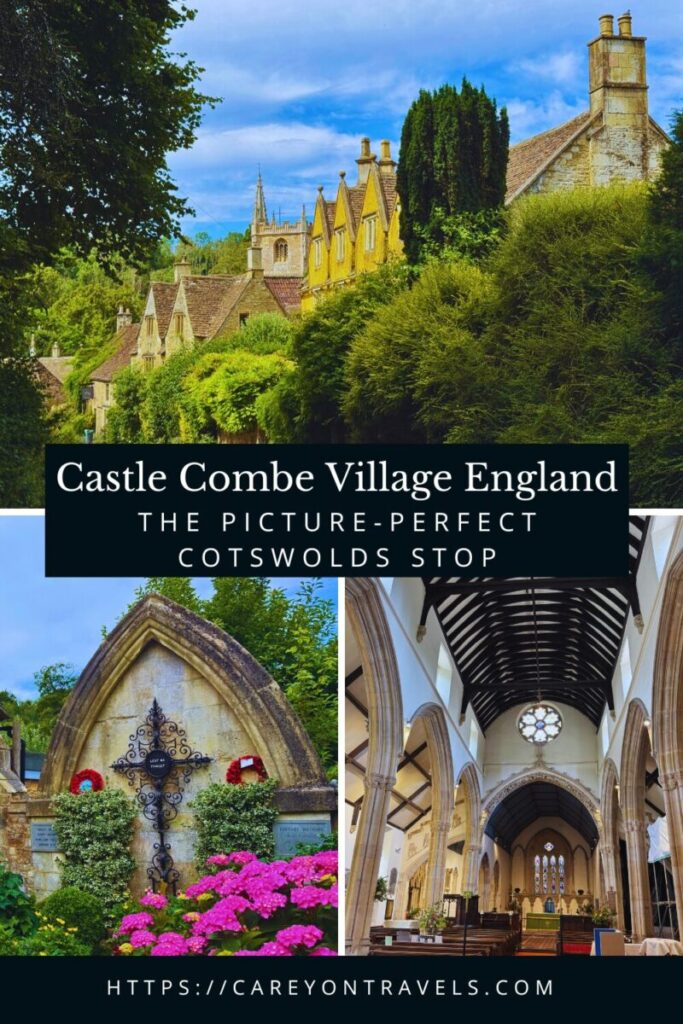Castle Combe Village England pin3