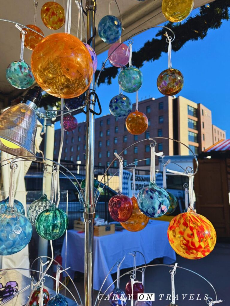 Denver Christkindlmarkt Mack Glass Stall