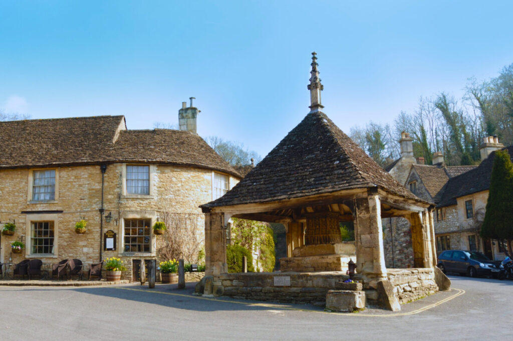 Market Cross in Castle Combe Village, photo credit Exclusive Collection