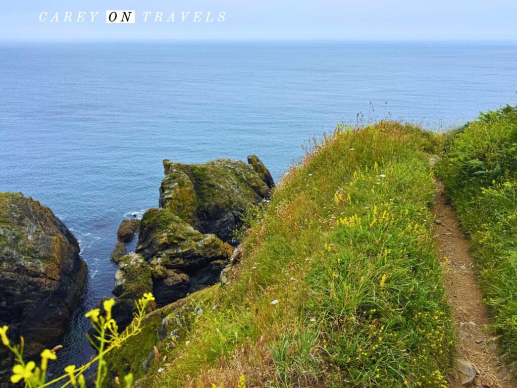 Southwest Coastal Path Outside of Cadgwith Cornwall