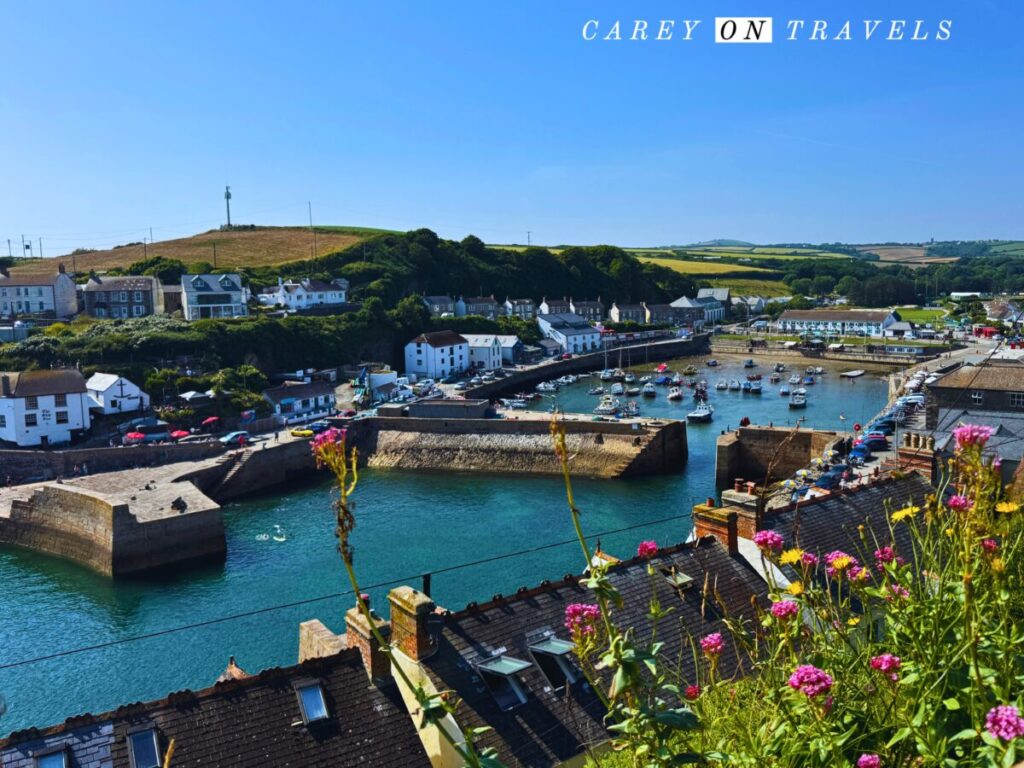 View from Porthleven Coastguard Cottages