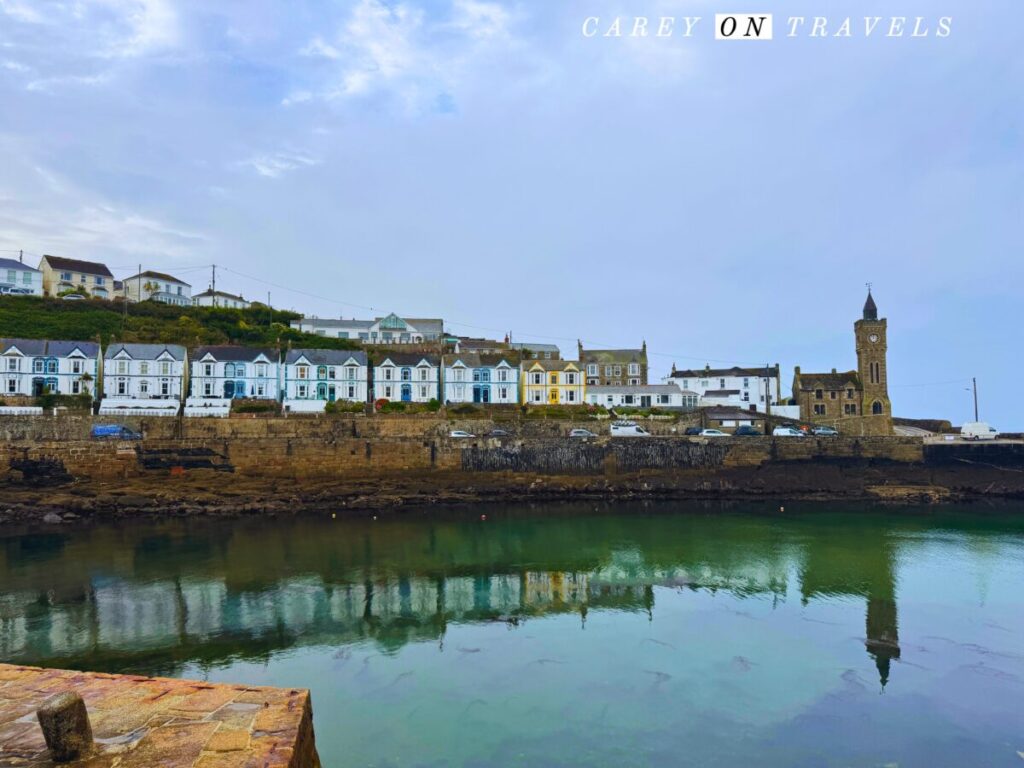 Porthleven Harbor in Cornwall