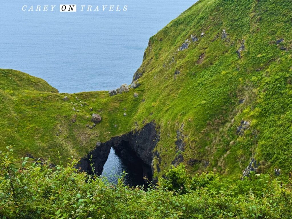 Devil's Frying Pan near Cadgwith Cornwall