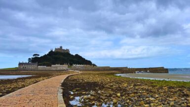 St. Michael's Mount on the Southwest Coast Path UK