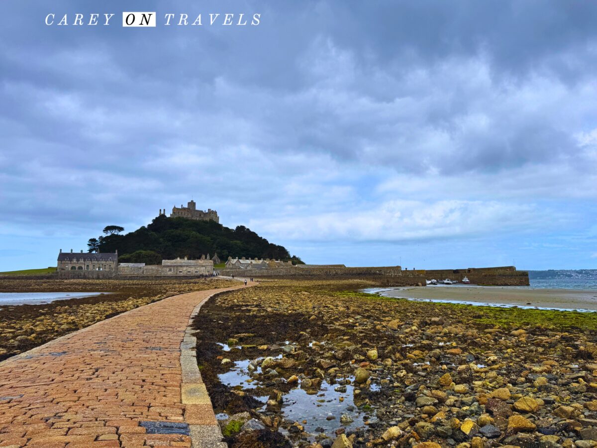 St. Michael's Mount on the Southwest Coast Path UK