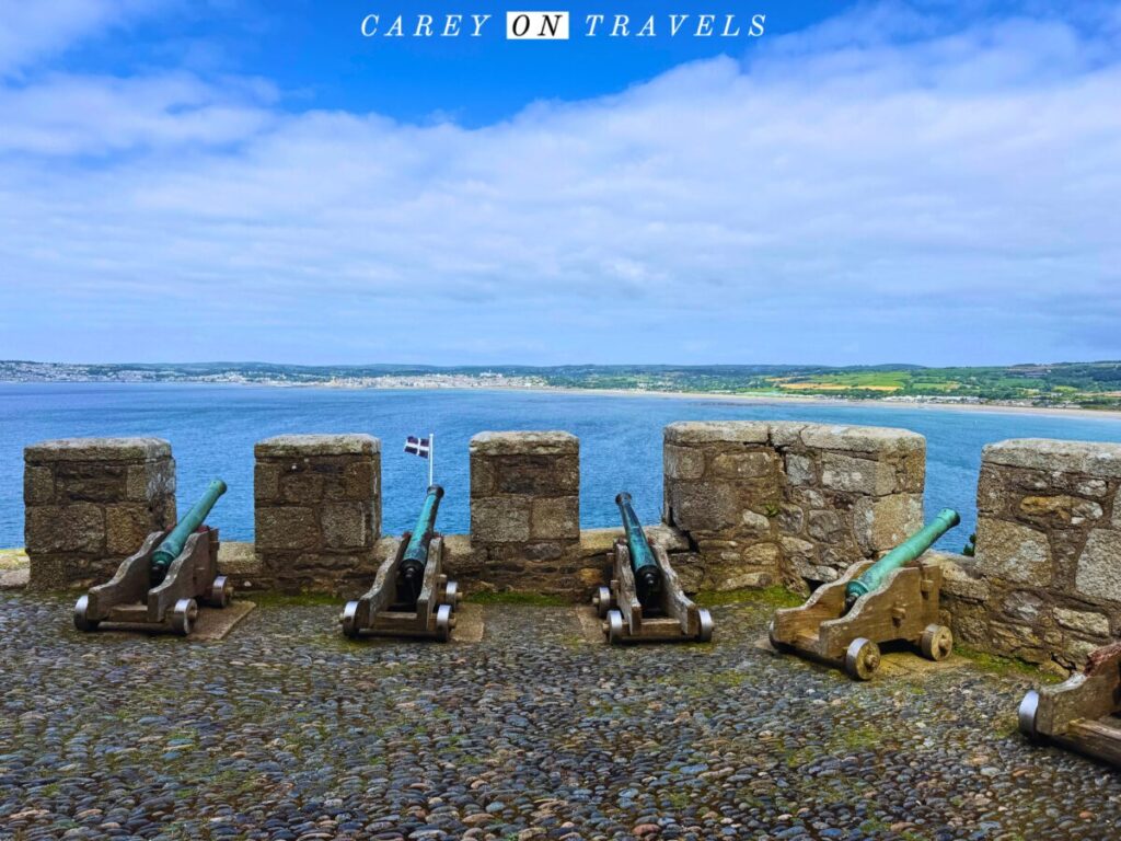 View from Outside the Castle St. Michael's Mount Cornwall