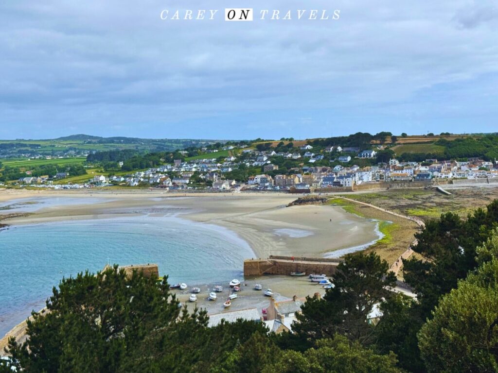 View from Outside the Castle St. Michael's Mount Cornwall