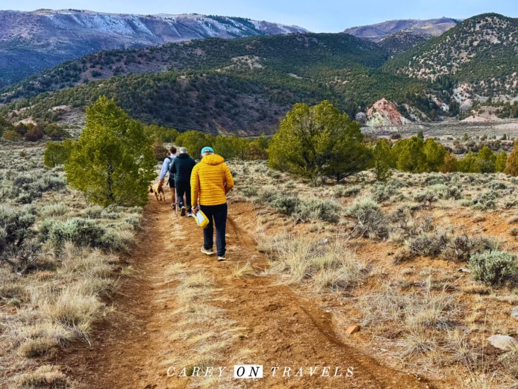 Walk to Radium Hot Springs Colorado