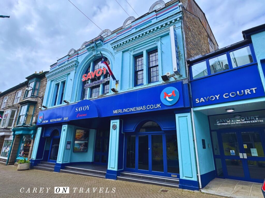 Penzance's Savoy Cinema, Bar, and Restaurant