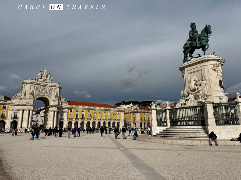 Rainy Day in Lisbon in January