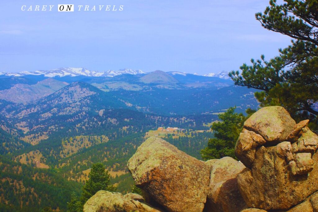 Overlook from the Boy Scout Trail in Boulder