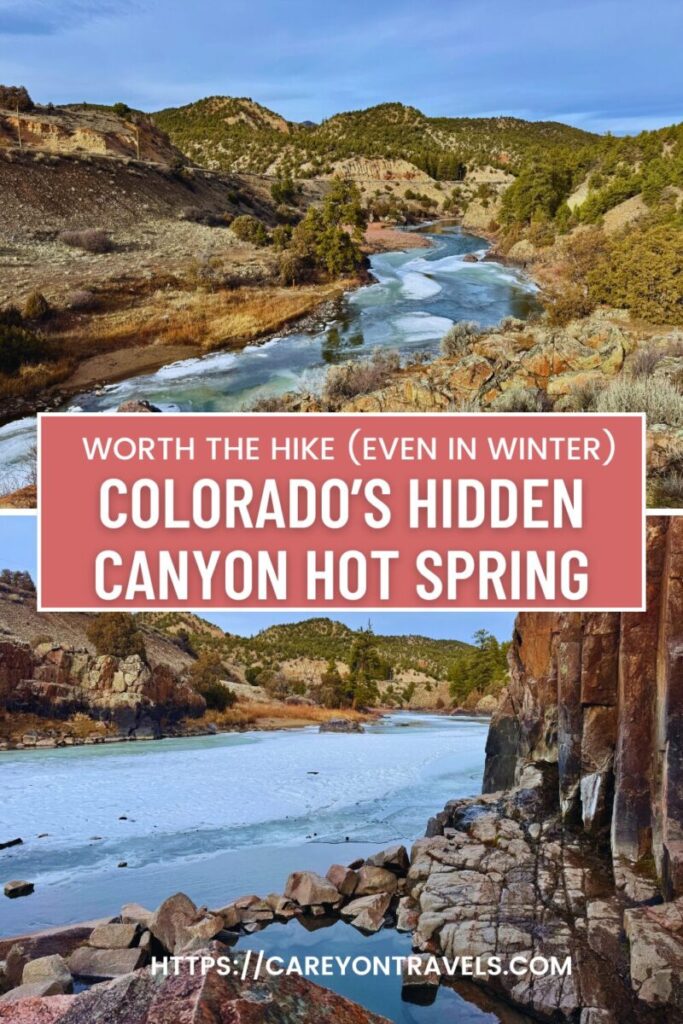 Radium Hot Springs in Winter pin1