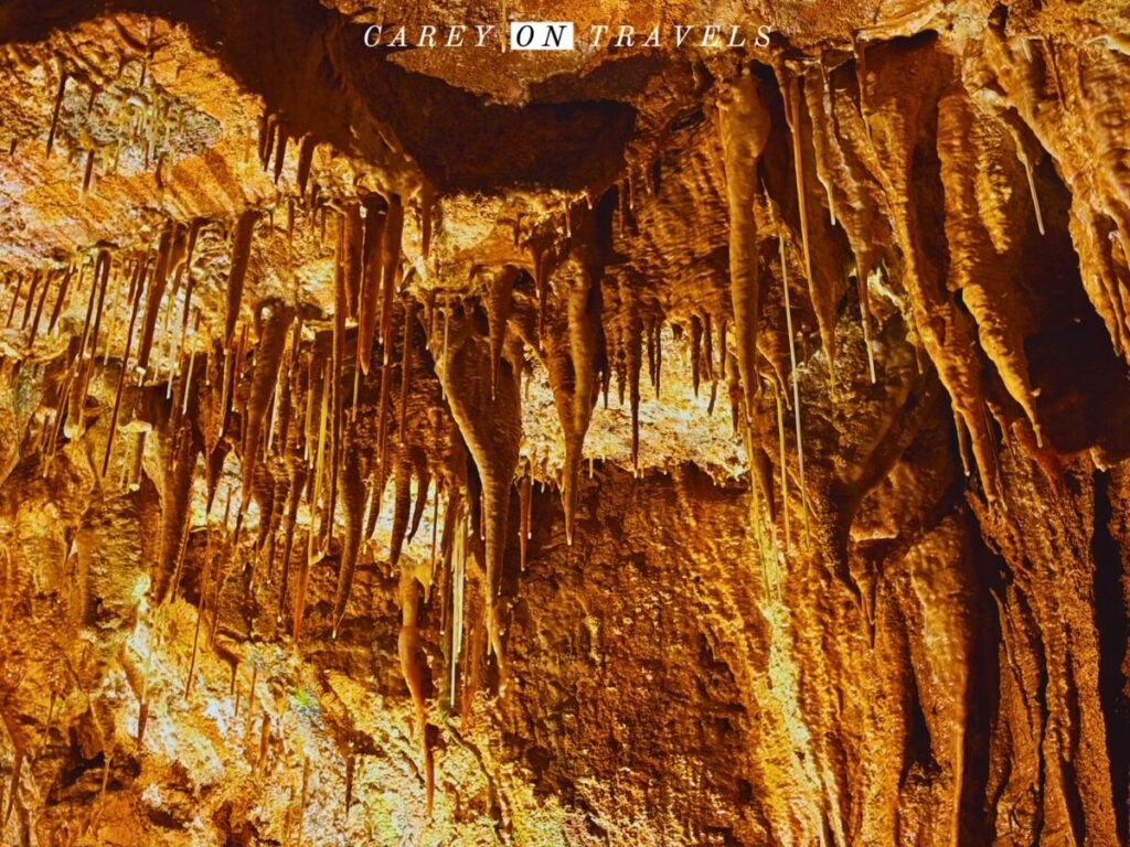 "Spaghetti Room" in Grutas de Mira de Aire Caves, Portugal