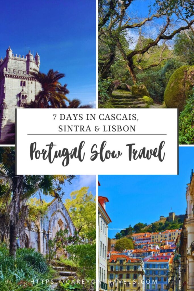 Portugal Slow Travel Itinerary pin1