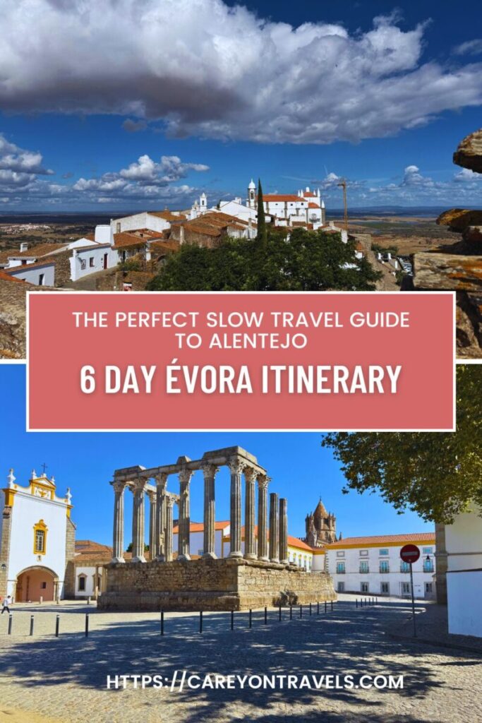 Evora slow travel itinerary pin3