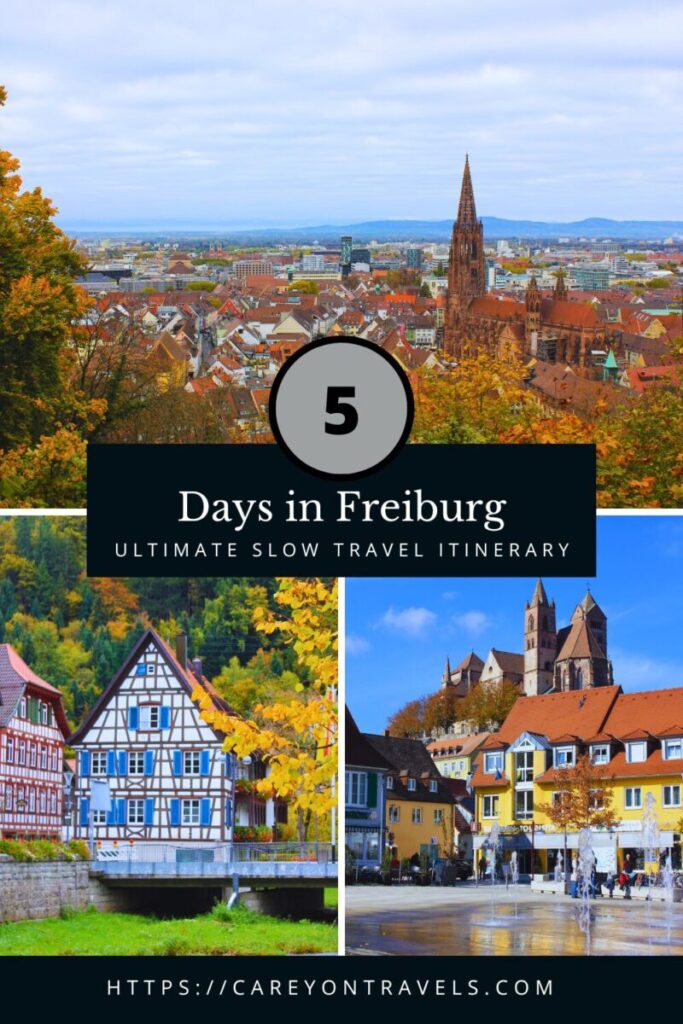 Freiburg Slow Travel itinerary pin1