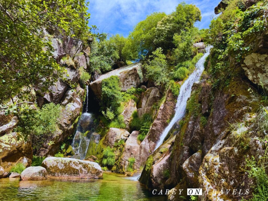 Loriga's Calhão Mogueiro Waterfalls, Serra da Estrela