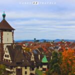 Views over Freiburg on the Climb to the Schlossberg