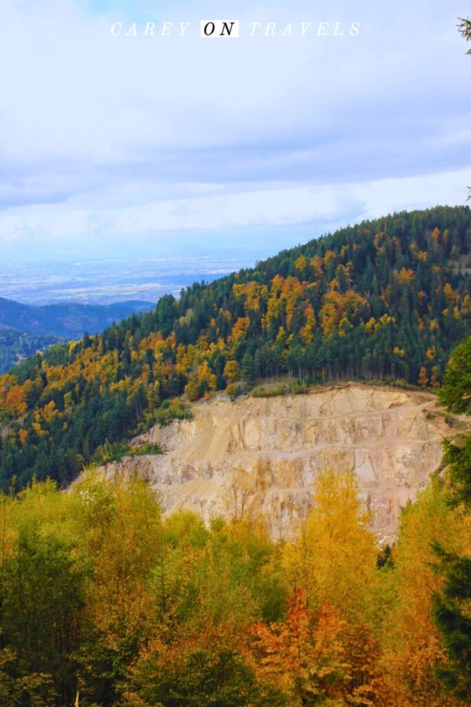 Views from the Black Forest High Road in Autumn