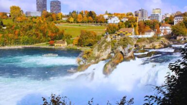 Rhine Falls, Largest Waterfalls in Europe
