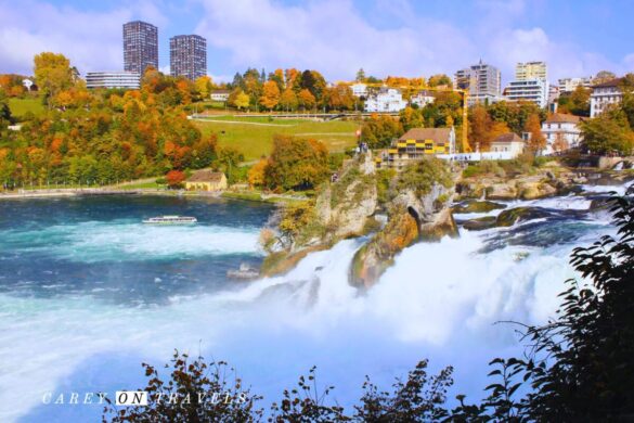Rhine Falls, Largest Waterfalls in Europe