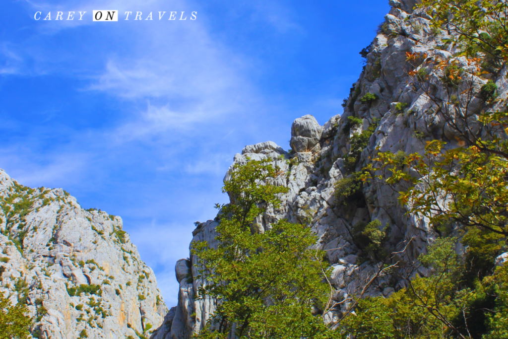 Velika Paklenica Canyon Hike