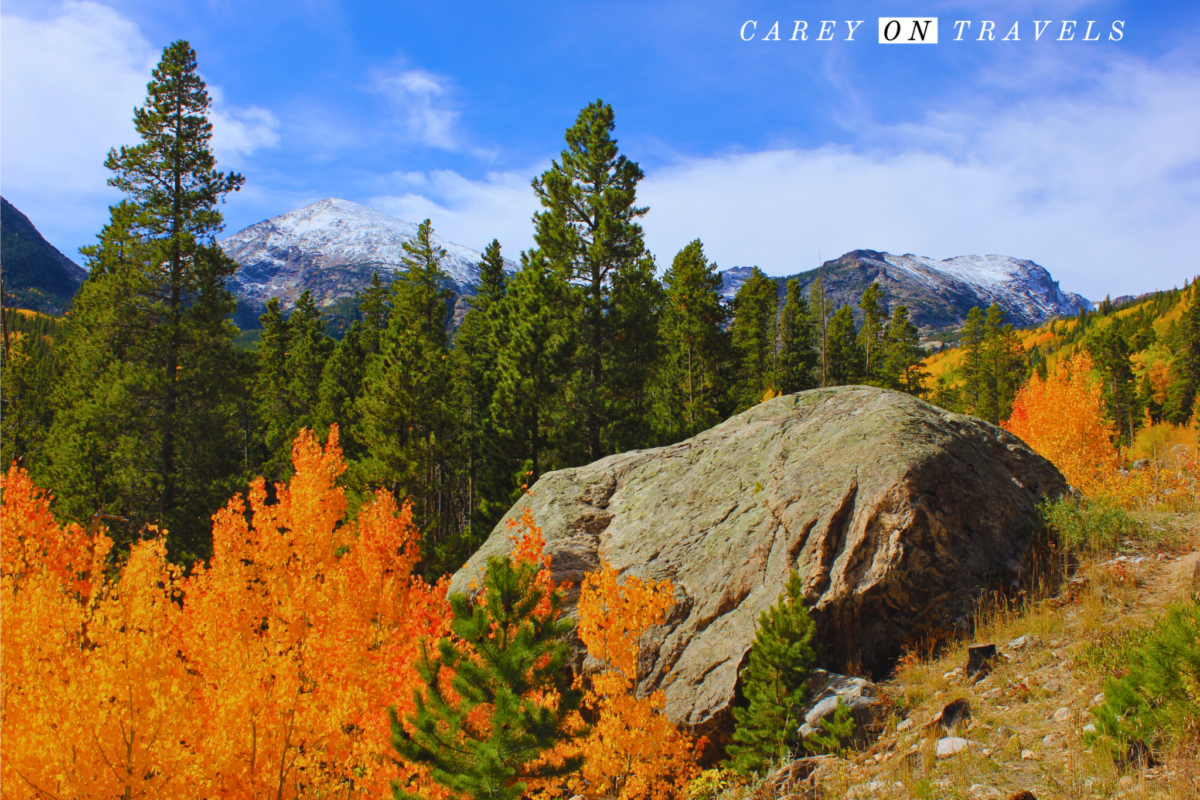 Storm Pass Rocky Mountain National Park in Autumn